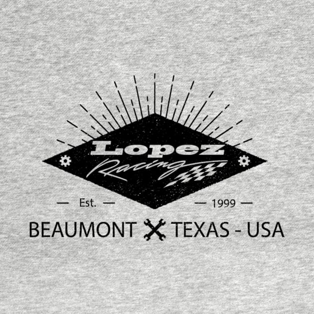 Lopez Racing 2018 Logo Shirt - Inverted by SebLop1977